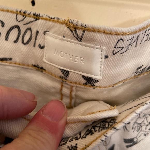 Mother The Vagabond Cuff Shorts Unwritten Rules Off White Graffiti 24 - Picture 3 of 4